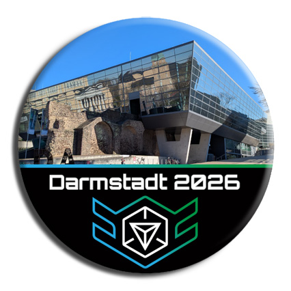 Darmstadtium mit Bezug auf GSI - Darmstadtium is element 110 (Ds) in the periodic table, was first detected in 1994 at the GSI in Darmstadt and the Darmstadt Congress Center was named in honor of it.